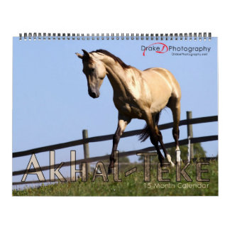 Calendario Caballos Akhal-Teke 2011
