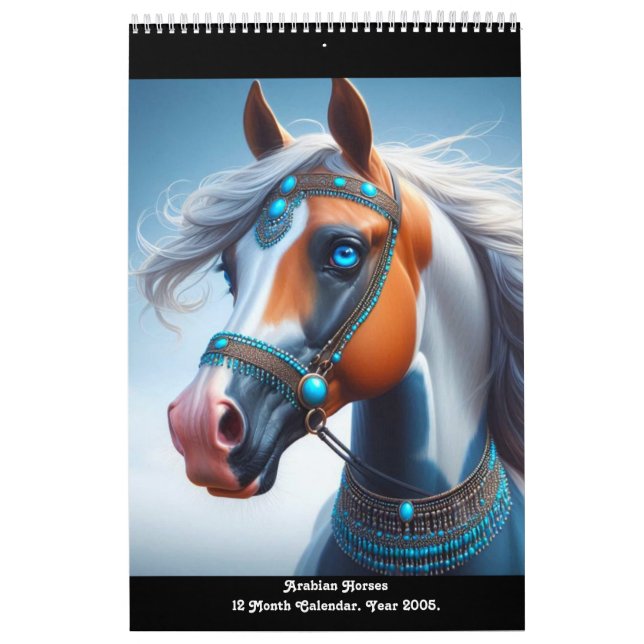 Calendario Caballos Árabes 2005 (Tapa)