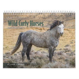Calendario Caballos Rizados Salvajes de Salt Wells Creek Cale
