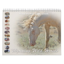 Calendario Caballos salvajes Wyoming