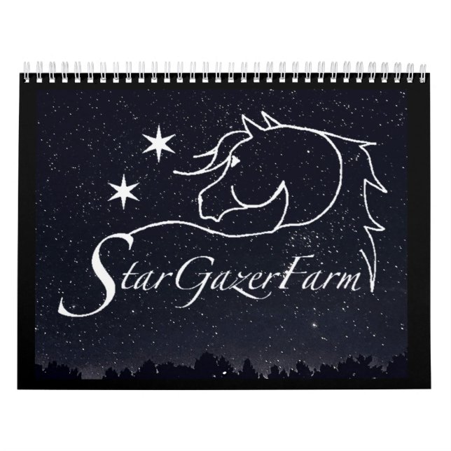 Calendario Caballos Stargazer Farm (Tapa)