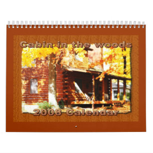 Calendario Cabina en las maderas