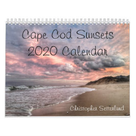 Calendario Cabo Cod Sunsets 2020