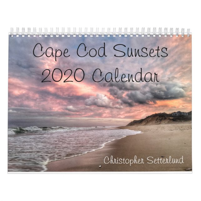 Calendario Cabo Cod Sunsets 2020 (Tapa)