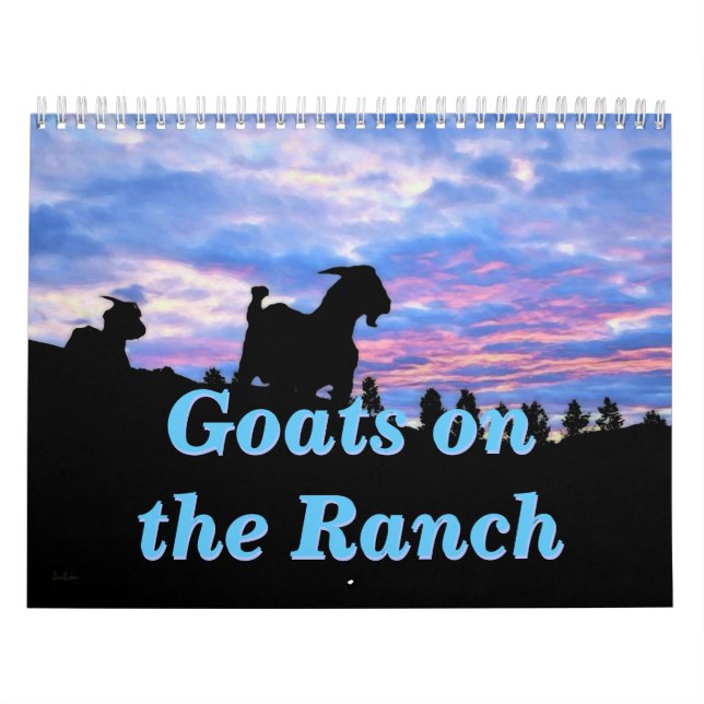 Calendario Cabras en el Rancho (Tapa)