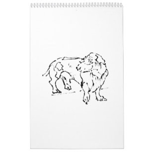 Calendario Cachorro salchicha adorable – 2027