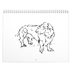 Calendario Cachorro salchicha adorable – 2027