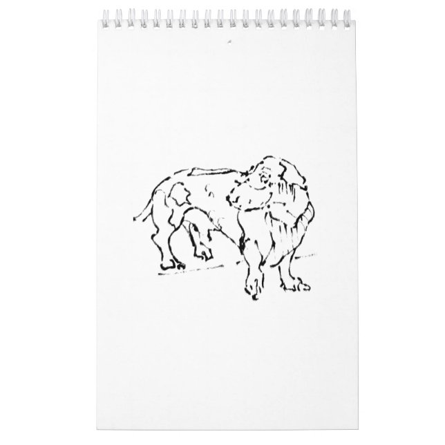 Calendario Cachorro salchicha adorable – 2027 (Tapa)