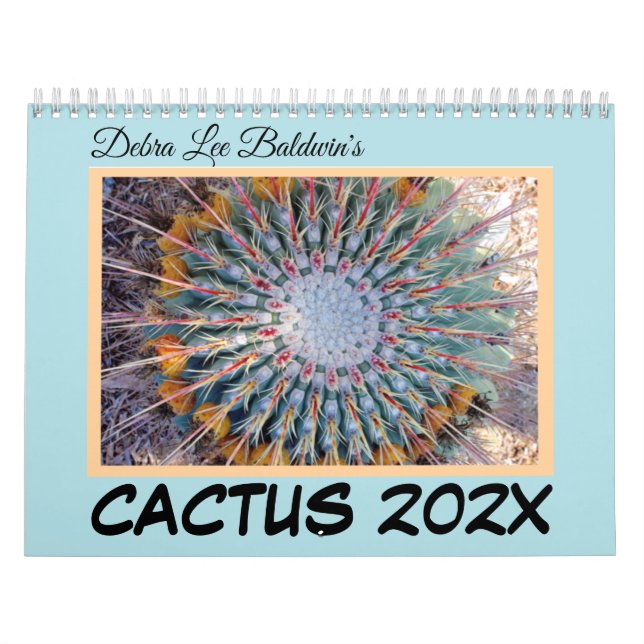 Calendario Cactus 202X Calendar de Debra Lee Baldwin (Tapa)