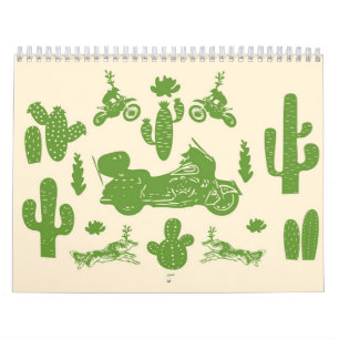 Calendario Cactus Bikes Y Wolfs