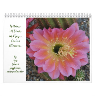 Calendario Cactus Blossoms Calendar
