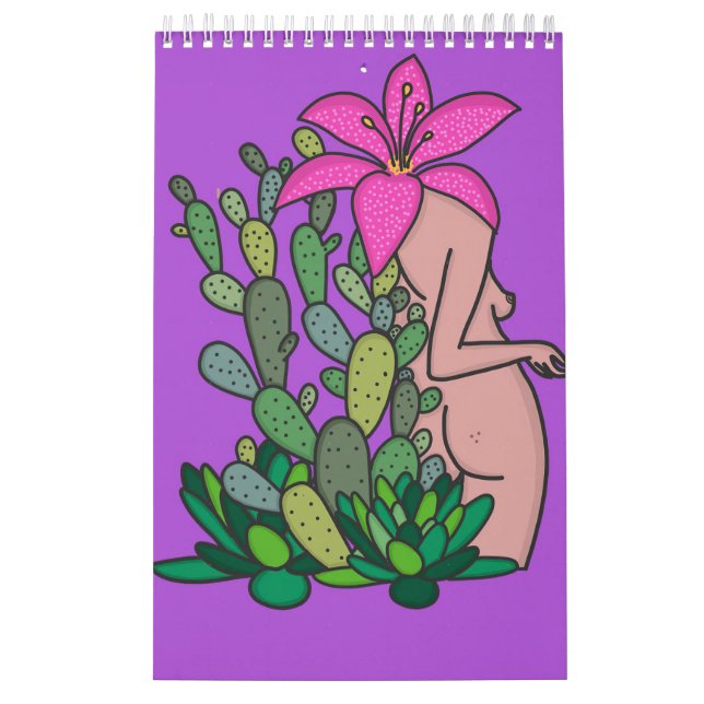 Calendario Cactus Chica (Tapa)