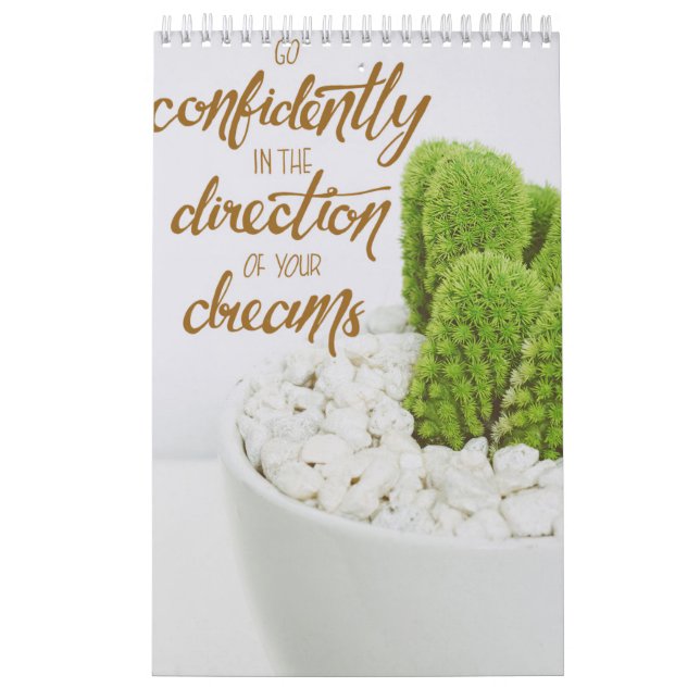 Calendario Cactus Go Confidence (Tapa)