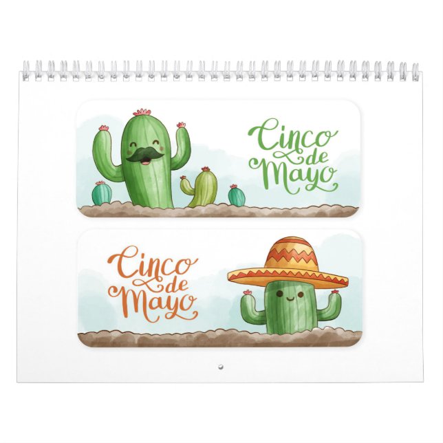 Calendario Cactus Mayo (Tapa)