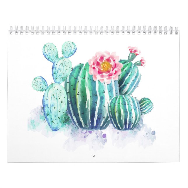 Calendario Cactus Pintado (Tapa)