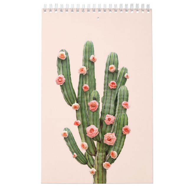 Calendario Cactus y Rosas (Tapa)
