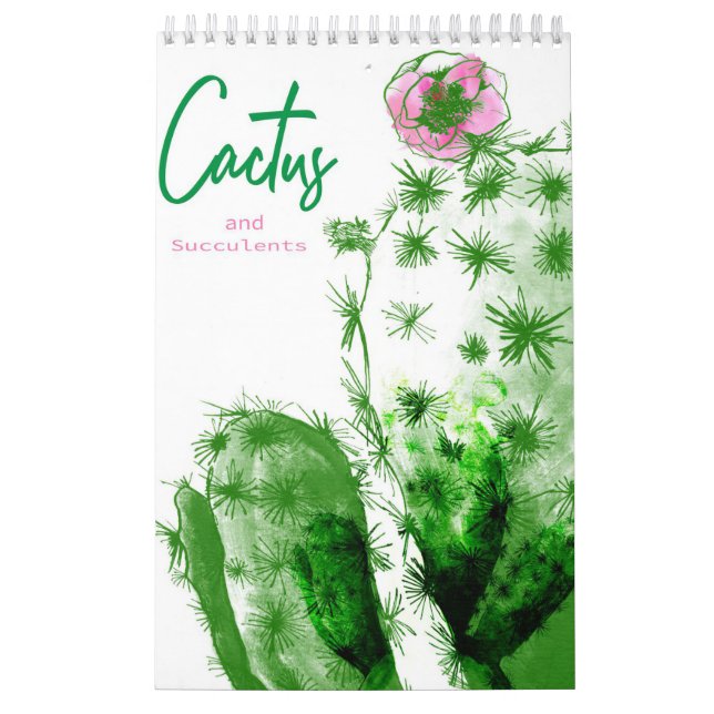 Calendario Cactus Y Suculentos (Tapa)