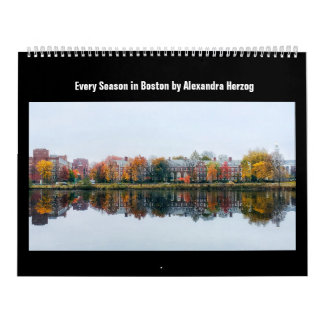 Calendario Cada estación en Boston