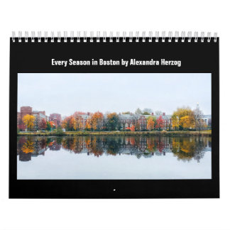 Calendario Cada estación en Boston