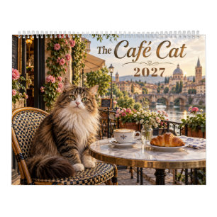 Calendario Café Cats Cafetería Europea