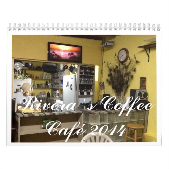 Calendario Café del ` s de Rivera la colección de Cato (Tapa)