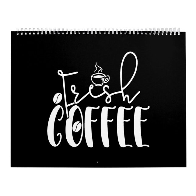 Calendario café fresco (Tapa)