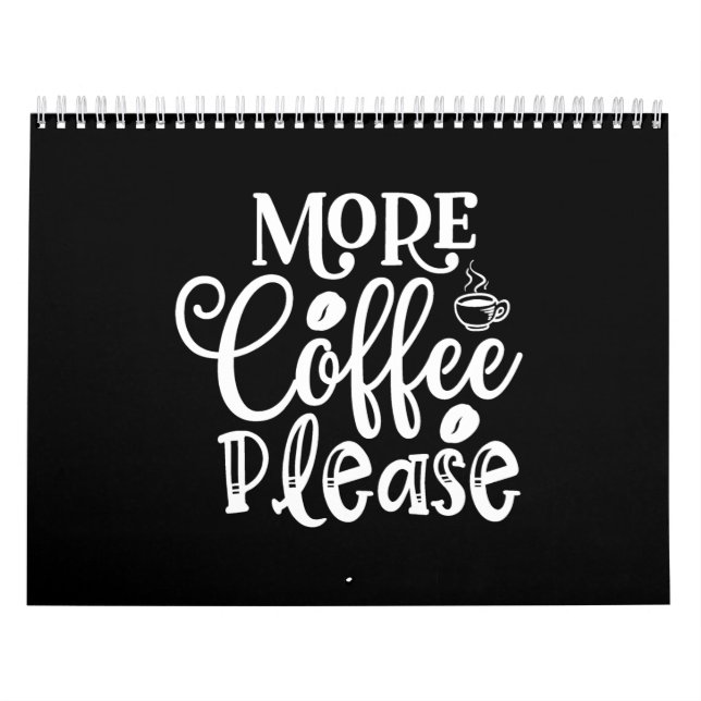 Calendario café no, por favor (Tapa)