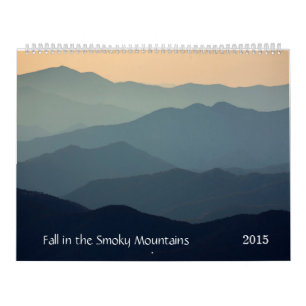 Calendario Caída en las montañas ahumadas