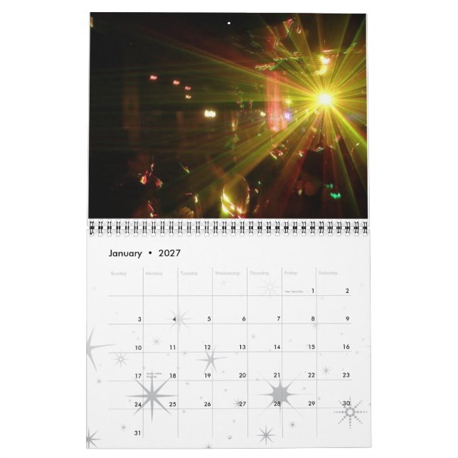CALENDARIO CALANDER (Jan 2027)