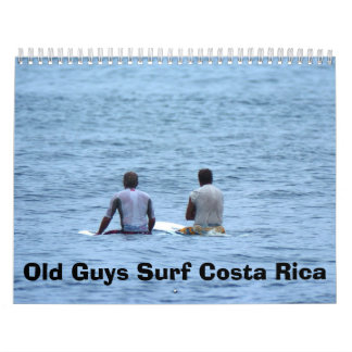 Calendario Calander, vieja resaca Costa Rica de los