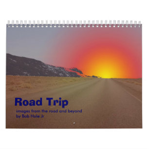 Calendario Cale del viaje por carretera