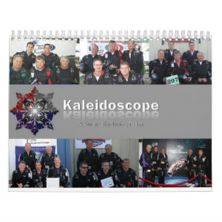 Calendario Caleidoscopio: Un equipo de 4way Skydiving