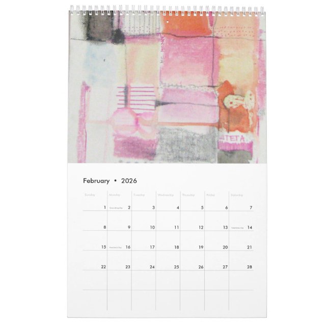 Calendario Calendar (Feb 2026)