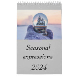Calendario Calendar2024 Expresiones estacionales