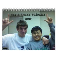 Calendar 2007 de Hao y de decano