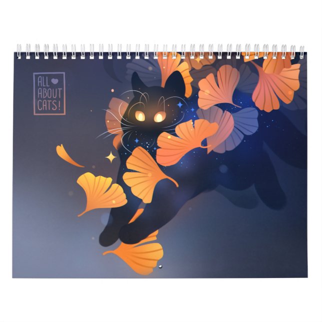 Calendario Calendar 2026 All about cats! (Tapa)