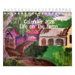 Calendario Calendar 2026 :  Life On The Farm
