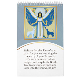 Calendario Calendar angel Egypt