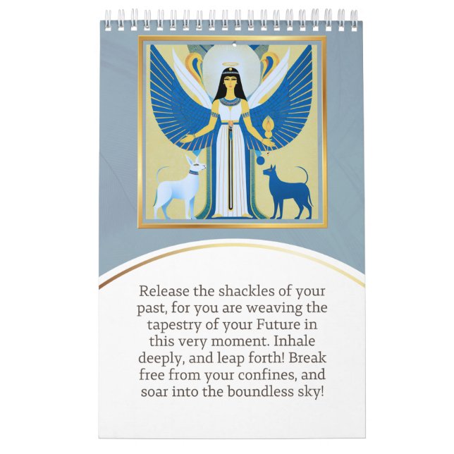 Calendario Calendar angel Egypt (Tapa)