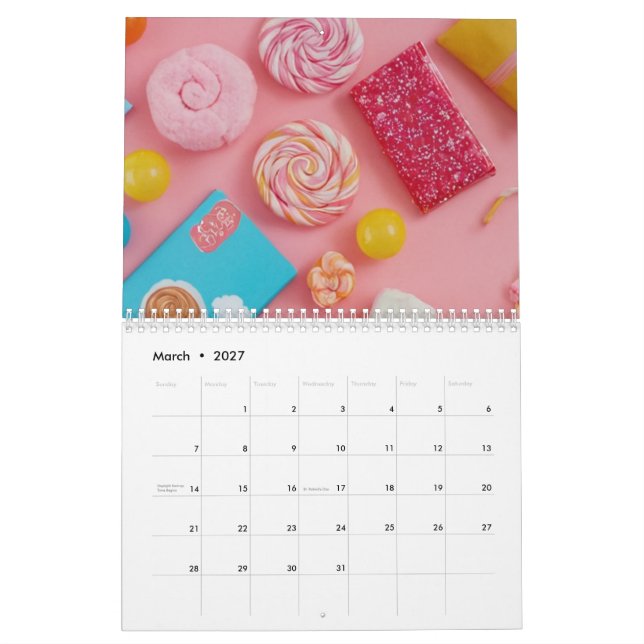 Calendario Calendar Candy  (Mar 2027)