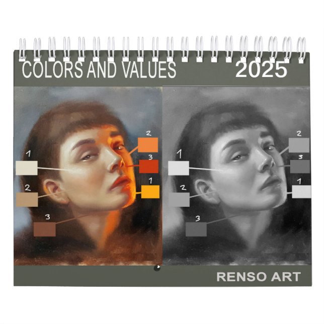 Calendario  Calendar - Renso Art 2025 (Tapa)