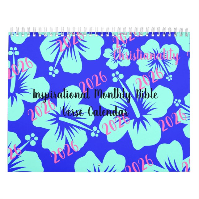 Calendario Calendar with inspirational verses 2026 (Tapa)