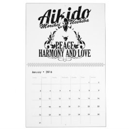 Calendario Calendário Aikido
