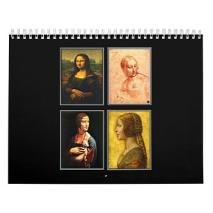 Calendario Calendario-Clásico/Vintage-Leonardo da Vinci