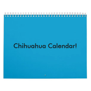 Calendario ¡Calendario de la chihuahua!
