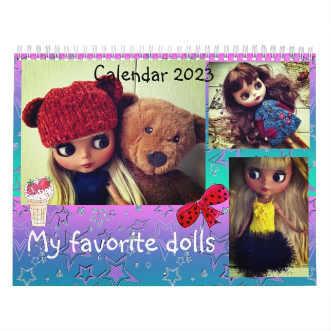 Calendario. Calendario de mis muñecas favoritas (Tapa)