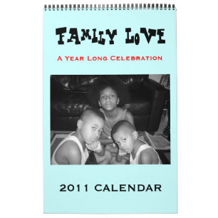 Calendario "Calendario del amor" 2011 de la familia