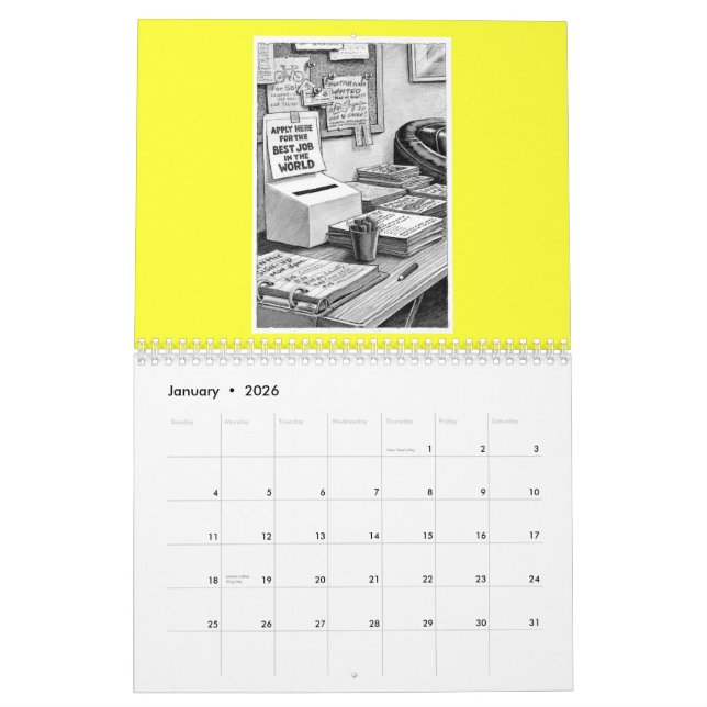 CALENDARIO ¡CALENDARIO DEL ASESINO!!! ™ (Jan 2026)