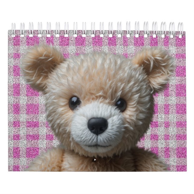 CALENDARIO CALENDÁRIO INFANTIL FOFO COM ESTAMPA DE URSINHO DE (Tapa)