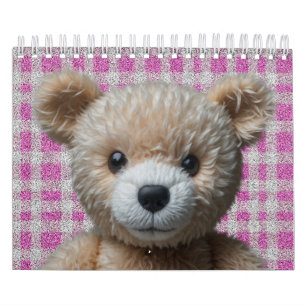 CALENDARIO CALENDÁRIO INFANTIL FOFO COM ESTAMPA DE URSINHO DE